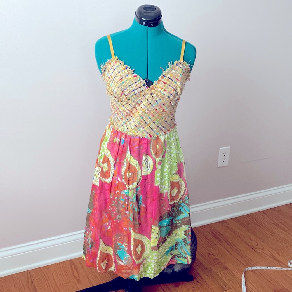 New Trina Turk Dress 8 (fits like 4) Tweed